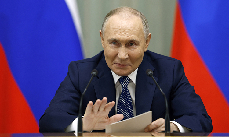 Vladimir Putin starts fifth term as Russian president