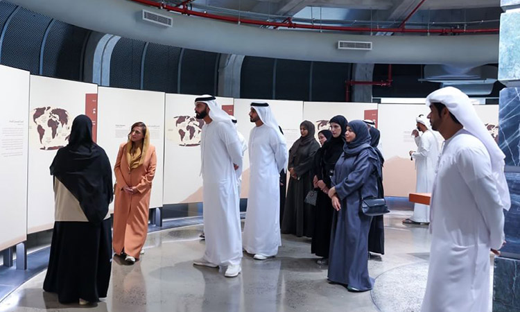 Sheikha Bodour and Minister of Culture visit Faya Palaeolandscape