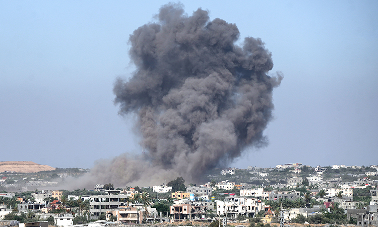 12 killed in airstrikes in central Gaza