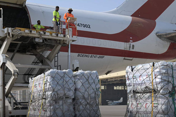 UAE sends another plane carrying 90 tonnes of food aid for Palestinians in Gaza