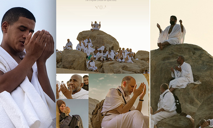 Tens of thousands of pilgrims pray on Mount Arafat in Hajj climax