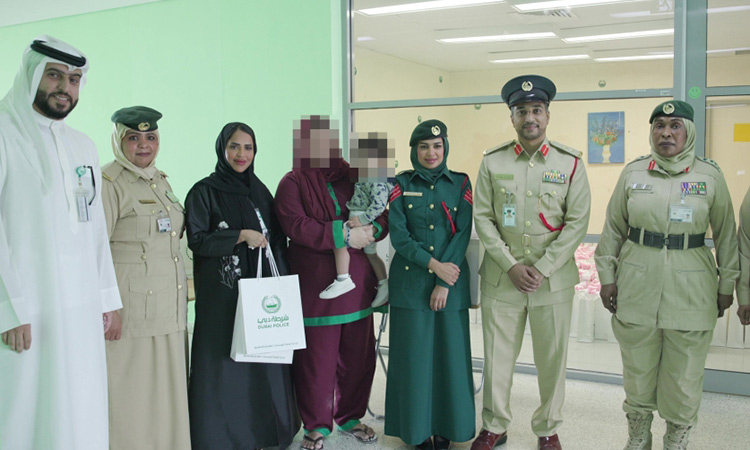 Dubai Police bring Eid cheer to female inmates' children