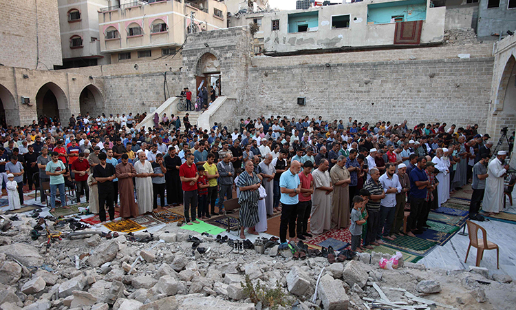 A usually joyous Muslim holiday reminds families in Gaza of war’s punishing toll