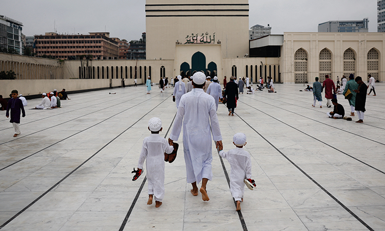 Muslims in Asia celebrate Eid Al Adha 