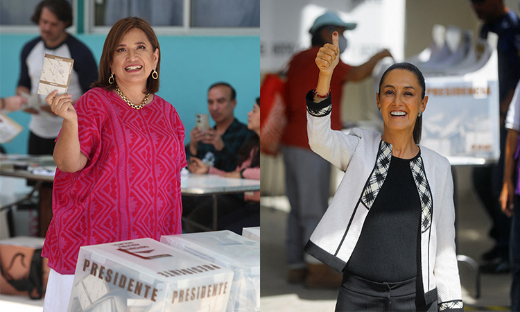 Mexico votes in an election likely to choose the country’s first female president 