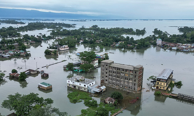 Over 2 million stranded as floods ravage parts of Bangladesh