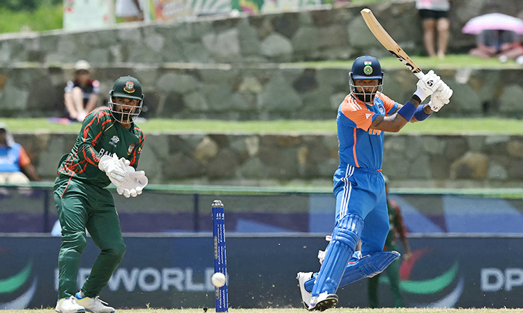 India rout Bangladesh to close in on T20 World Cup semi-finals