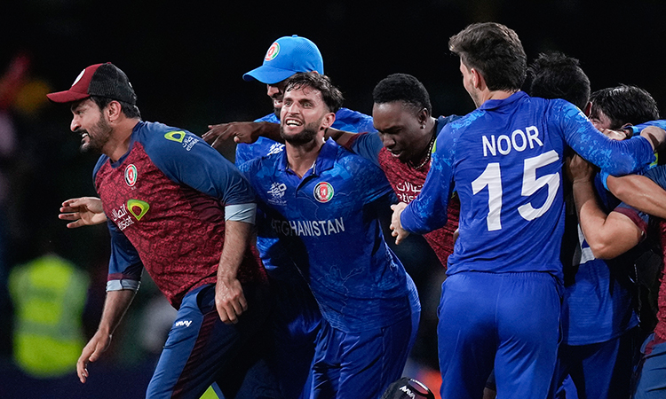 Afghanistan stun Australia with 21-run T20 World Cup win