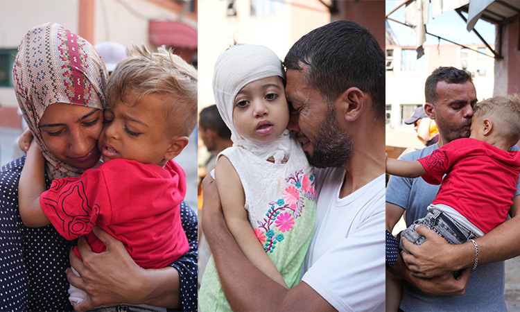 Families bid tearful goodbye as 21 critically ill kids leave Gaza for treatment abroad 