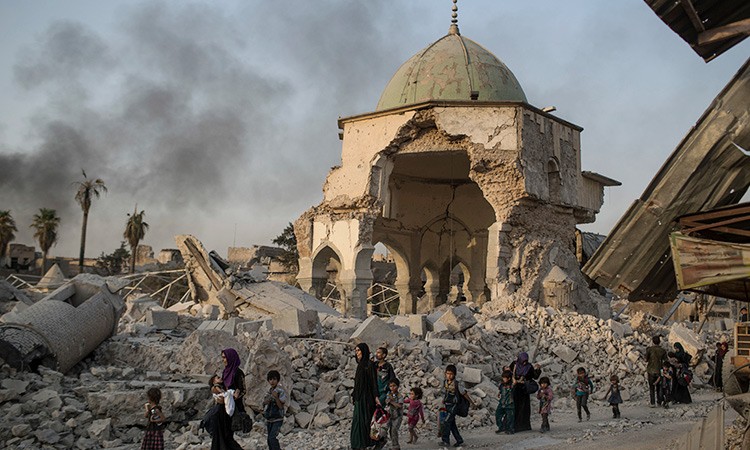 Five Daesh-era bombs found hidden in iconic Iraq mosque, says UN agency