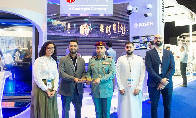 MVP Tech - Convergint received an award of appreciation at ISNR Abu Dhabi 2024