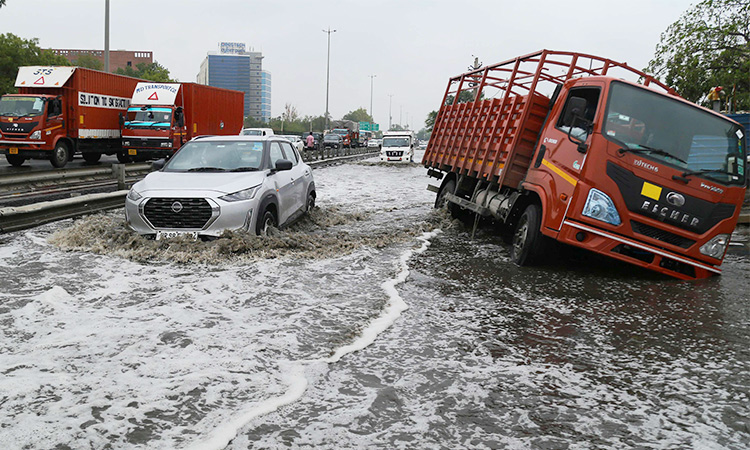 11 dead in Indian capital after heavy rain; flight operations stutter