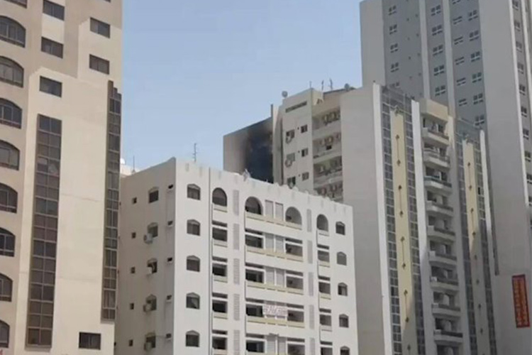 Residents evacuated to safety after fire breaks out in Sharjah building 