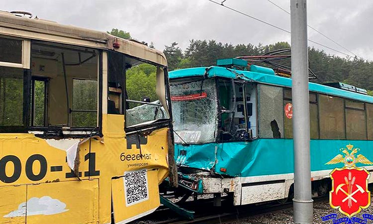 One dead, 90 injured in Siberia tram collision