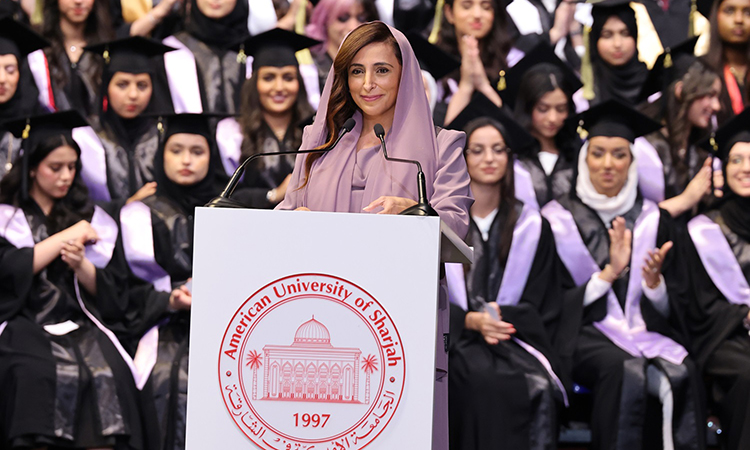 Bodour urges American University of Sharjah students to ‘stand up for what’s right’