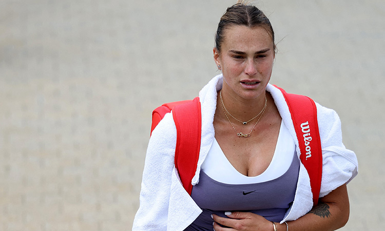 Aryna Sabalenka withdraws from Wimbledon with a shoulder injury