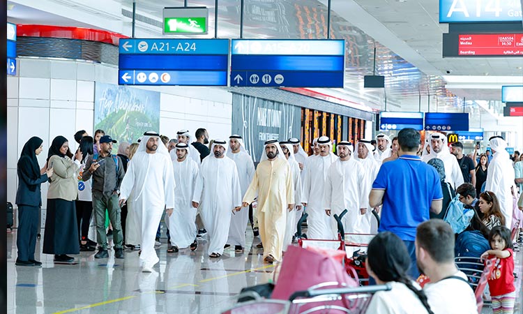 Sheikh Mohammed reviews upgrades and amenities at Dubai Airport’s Terminal 3