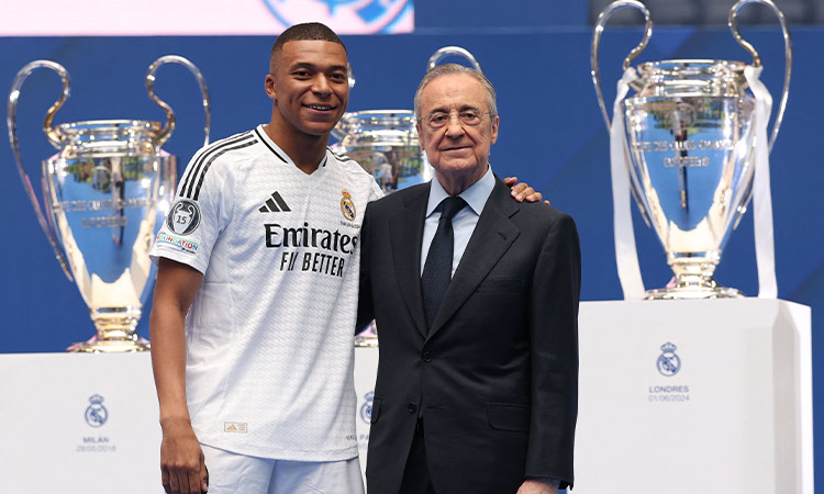 'I will give my all,' says Mbappe at Real Madrid unveiling