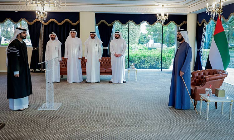 Sheikh Mohammed swears in 20 new members of Dubai Public Prosecution