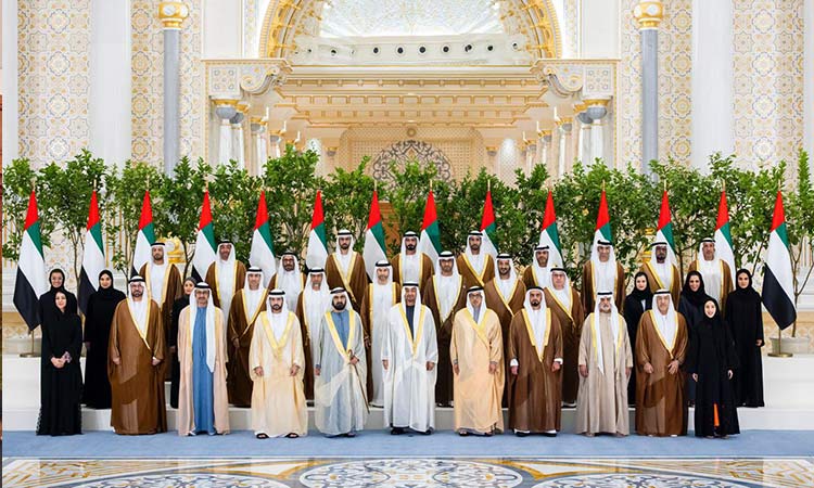 UAE President swears in new ministers including Sheikh Hamdan