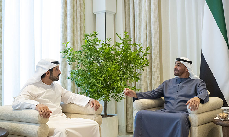 UAE President wishes Sheikh Hamdan success in his new role as Dy PM and Defence Minister