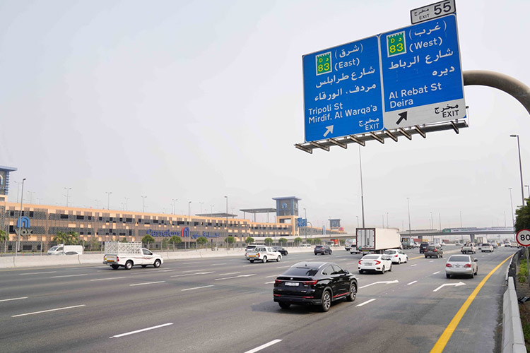 Dubai completes widening of 600-metre Exit 55 to Rebat Street, cutting travel time by 60%