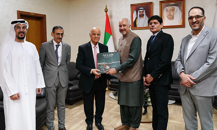 Pakistan envoy Faisal Tirmizi visits University of Sharjah, lauds its rapid growth