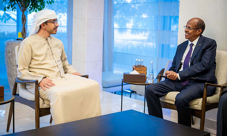 Abdullah Bin Zayed receives Foreign Minister of Djibouti