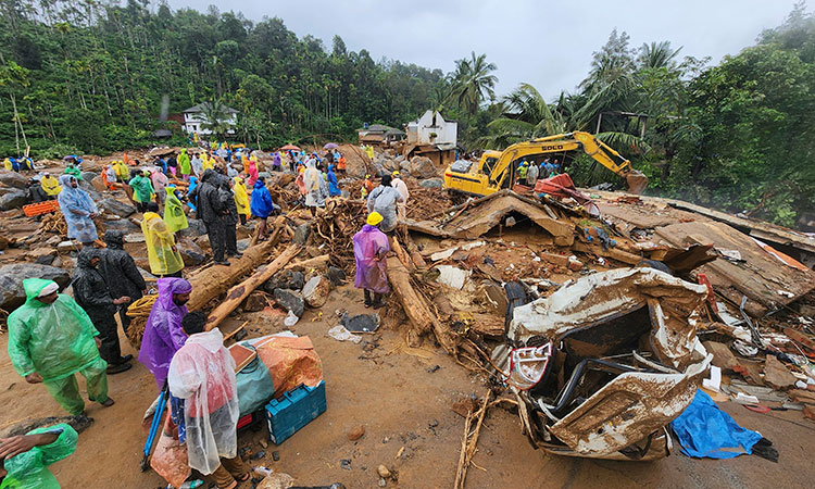 At least 151 dead and hundreds feared trapped in Kerala’s Wayanad landslides