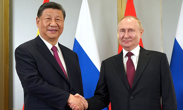 Putin, Xi vie for influence at Central Asian summit