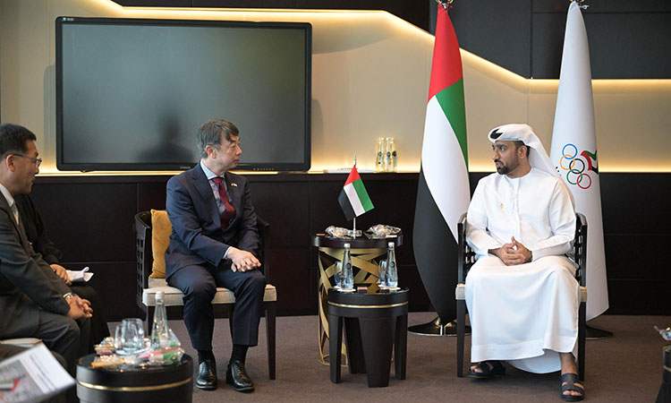 Building on legacy of the Tokyo Games, Mutawa receives Japanese Consul in Dubai