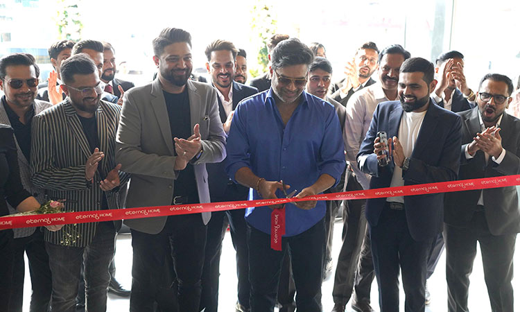 Eternal Home marks grand launch of its exquisite showroom in Sharjah, inaugurated by popular Indian actor and filmmaker R. Madhavan