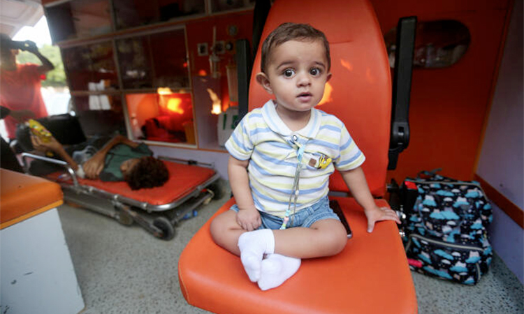 10-month-old Palestinian child has polio, first such case in Gaza in 25 years