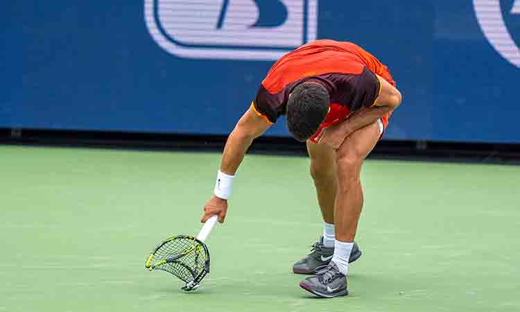 Alcaraz apologises on social media for racket smash in 'worst' career loss 