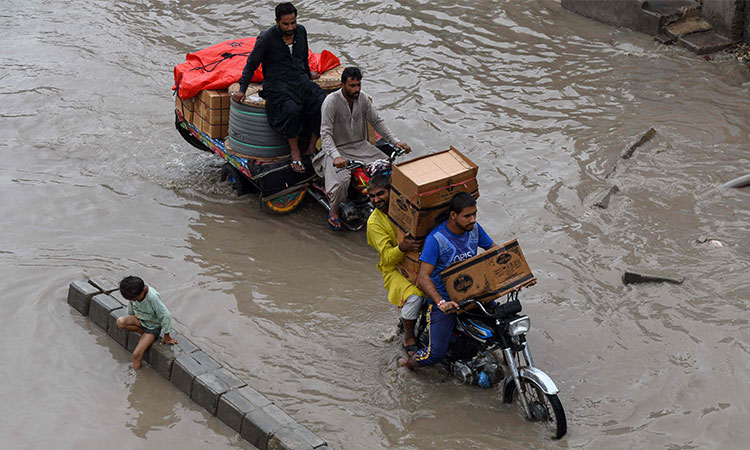 22 people die as rain flash flood hit several cities in Pakistan