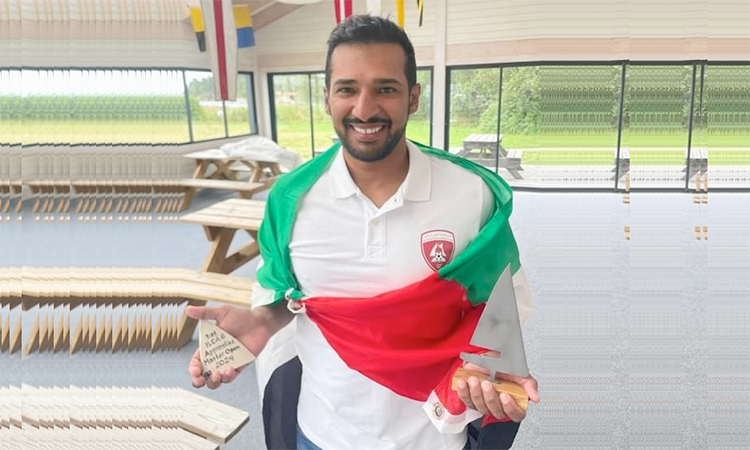 Two medals for Adel Khaled in Euro Sailing Championship in Sweden