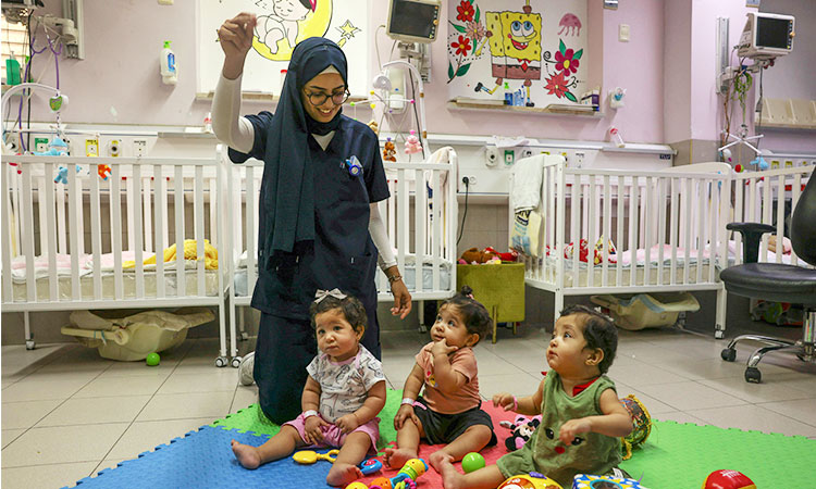 Gaza mothers separated from newborns by war