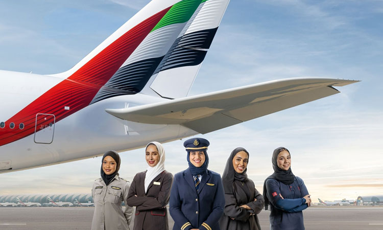 Over 200 Emirati women hold leadership roles in Emirates