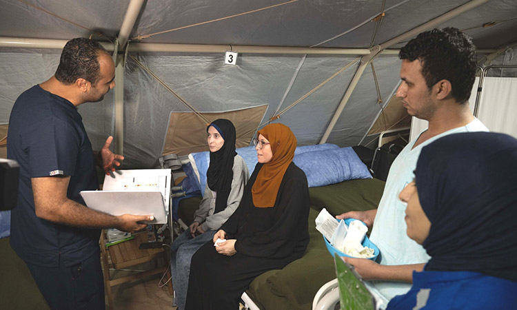 UAE floating hospital continues providing critical medical assistance to Gazans