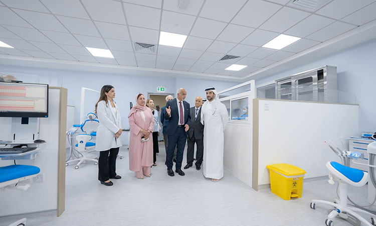 Sultan Bin Ahmed opens dentistry clinics for Master’s students in Sharjah