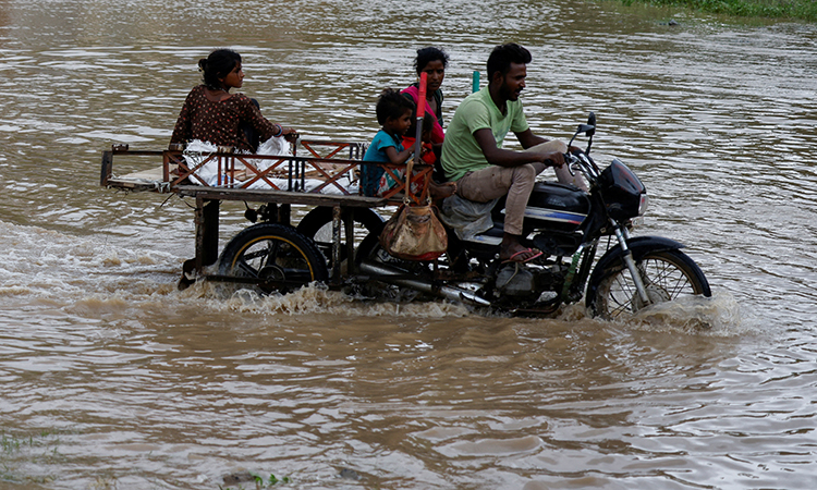 Thousands evacuated as rains lash parts of India and Pakistan