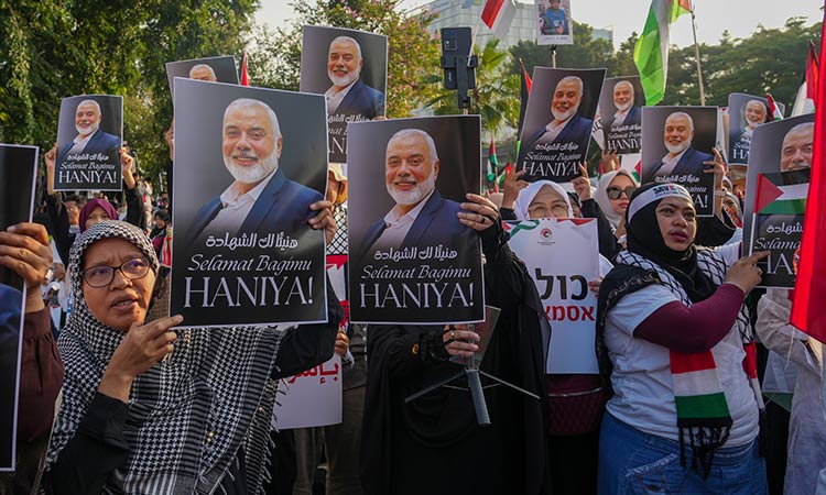 Iran says a short-range projectile killed Hamas' Haniyeh