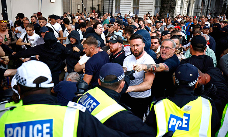 UK police mobilise for far-right protests after third night of riots