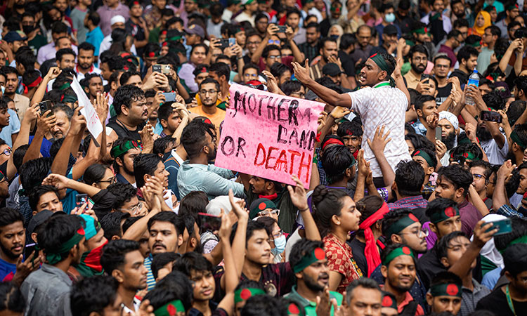 Bangladesh PM Hasina calls students ‘criminals;’ army symbolises people: Chief