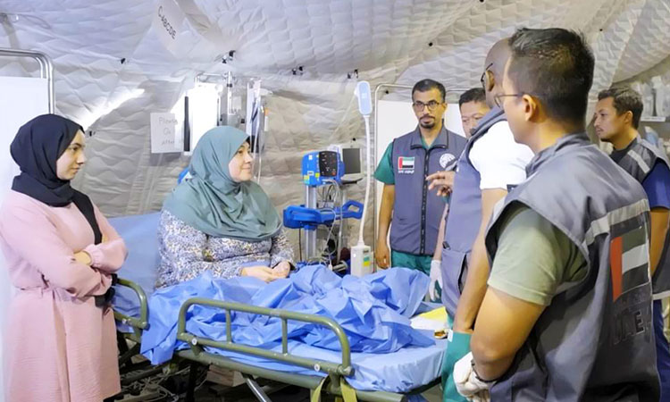 UAE, Indonesia join forces in Gaza to provide medical care to injured Palestinians