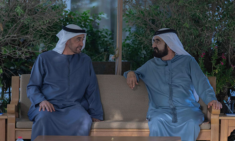 President, VP discuss national issues, wellbeing of UAE citizens