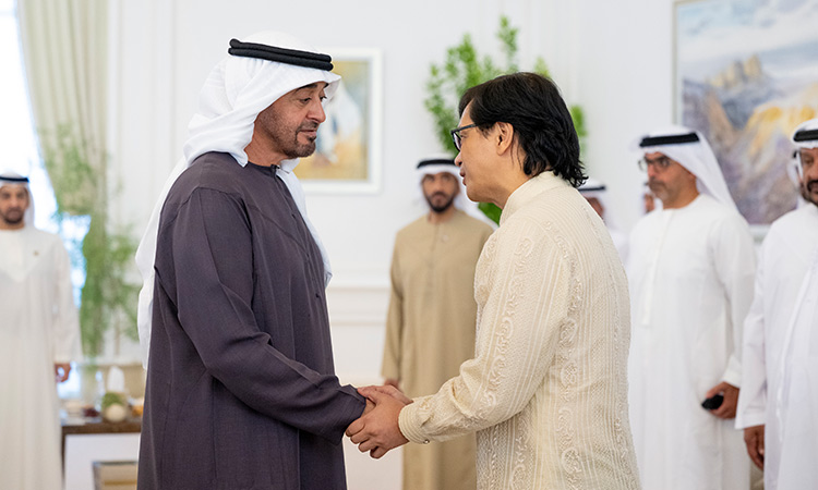 UAE President receives Philippines Interior Secretary