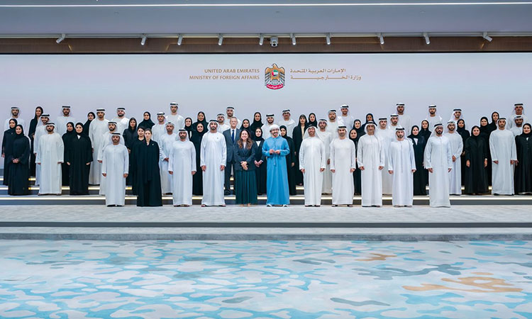 New UAE diplomats sworn in before Foreign Minister Sheikh Abdullah