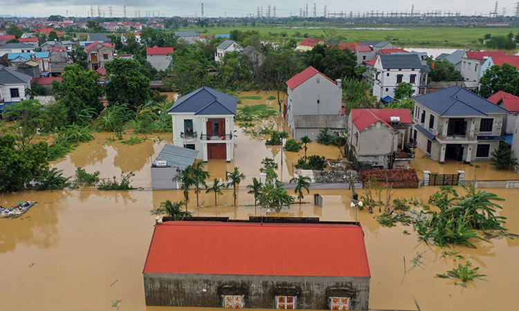 Red River floods Vietnam's Hanoi as Typhoon Yagi kills more than 150