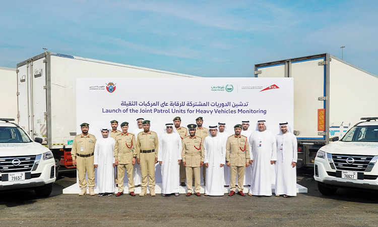 RTA and Dubai Police launch Joint Patrol Units for Heavy Vehicles Monitoring